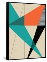 Diagonal Unity-Rocket 68-Framed Stretched Canvas