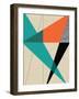 Diagonal Unity-Rocket 68-Framed Premium Giclee Print