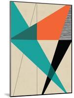 Diagonal Unity-Rocket 68-Mounted Giclee Print