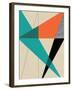 Diagonal Unity-Rocket 68-Framed Giclee Print