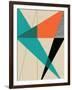 Diagonal Unity-Rocket 68-Framed Giclee Print