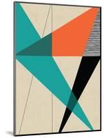 Diagonal Unity-Rocket 68-Mounted Giclee Print