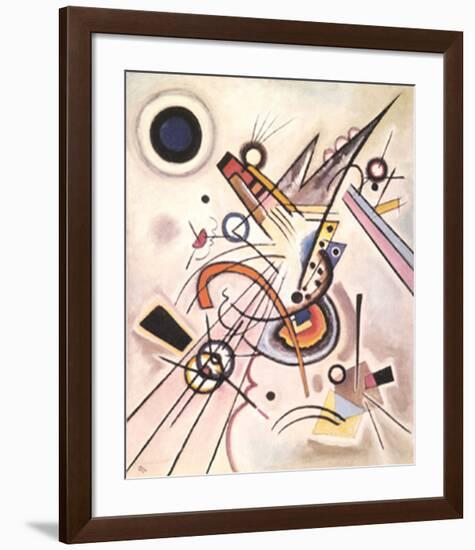 Diagonale, c.1923-Wassily Kandinsky-Framed Art Print