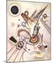 Diagonale, c.1923-Wassily Kandinsky-Mounted Art Print