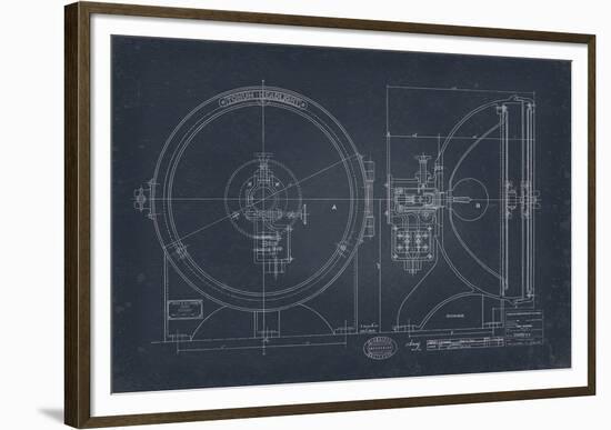 Diagram for Headlight-The Vintage Collection-Framed Giclee Print