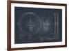 Diagram for Headlight-The Vintage Collection-Framed Giclee Print