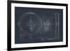 Diagram for Headlight-The Vintage Collection-Framed Giclee Print