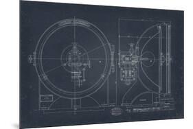 Diagram for Headlight-The Vintage Collection-Mounted Giclee Print