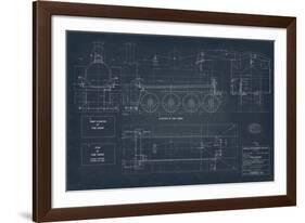 Diagram for Tank Engines I-The Vintage Collection-Framed Giclee Print