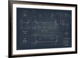 Diagram for Tank Engines I-The Vintage Collection-Framed Giclee Print