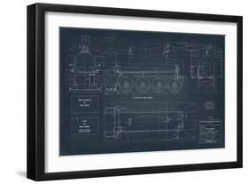 Diagram for Tank Engines I-The Vintage Collection-Framed Giclee Print