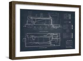 Diagram for Tank Engines II-The Vintage Collection-Framed Giclee Print