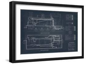 Diagram for Tank Engines II-The Vintage Collection-Framed Giclee Print