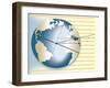 Diagram Illustrating Calculation of Eratosthenes of Cyrene-null-Framed Giclee Print