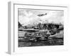 Diagram of a German Me-262 Airplane, Second World War, 1945-null-Framed Photographic Print