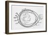 Diagram of American and Russian Satellite Orbits-null-Framed Giclee Print