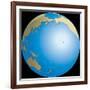 Diagram of Earths International Date Line-null-Framed Giclee Print