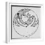 Diagram of Fallout from Nuclear Explosion-null-Framed Photographic Print