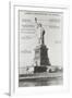 Diagram of Statue of Liberty-null-Framed Art Print