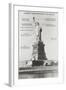 Diagram of Statue of Liberty-null-Framed Art Print