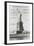 Diagram of Statue of Liberty-null-Framed Art Print