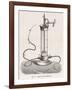 Diagram of the Apparatus Used by Moncoq-Mathieu for Transfusing Blood-null-Framed Art Print