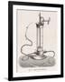 Diagram of the Apparatus Used by Moncoq-Mathieu for Transfusing Blood-null-Framed Art Print