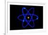 Diagram of the Structure of the Atom-David Parker-Framed Photographic Print