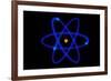 Diagram of the Structure of the Atom-David Parker-Framed Photographic Print