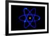 Diagram of the Structure of the Atom-David Parker-Framed Photographic Print