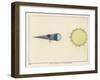 Diagram Showing an Eclipse of the Moon-Charles F. Bunt-Framed Art Print