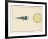 Diagram Showing an Eclipse of the Moon-Charles F. Bunt-Framed Art Print