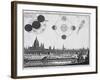 Diagrammatic Illustration of Solar Eclipse-null-Framed Giclee Print