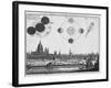 Diagrammatic Illustration of Solar Eclipse-null-Framed Giclee Print