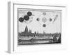 Diagrammatic Illustration of Solar Eclipse-null-Framed Giclee Print