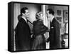 DIAL M FOR MURDER, 1954 directed by ALFRED HITCHCOCK Robert Cummings, Grace Kelly and Ray Milland (-null-Framed Stretched Canvas