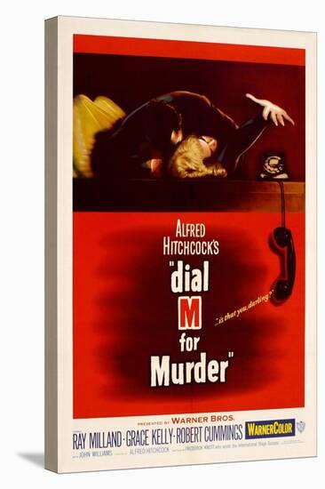 Dial M for Murder [1954], Directed by Alfred Hitchcock.-null-Stretched Canvas