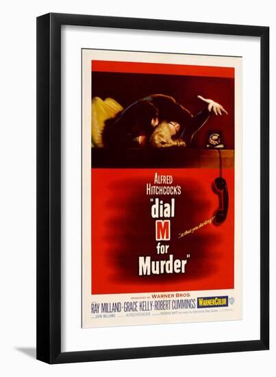 Dial M for Murder [1954], Directed by Alfred Hitchcock.-null-Framed Giclee Print