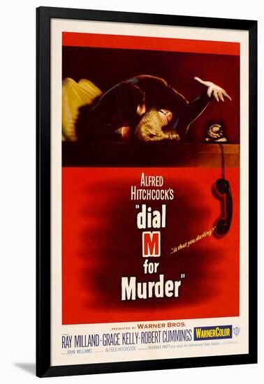 Dial M for Murder [1954], Directed by Alfred Hitchcock.-null-Framed Giclee Print