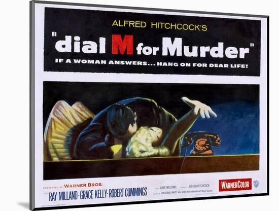 Dial M for Murder, 1954-null-Mounted Giclee Print