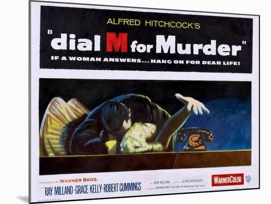 Dial M for Murder, 1954-null-Mounted Giclee Print