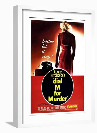 Dial M for Murder, 1954-null-Framed Giclee Print