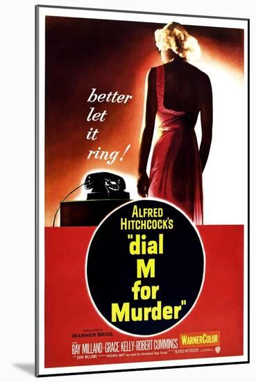 Dial M for Murder, 1954-null-Mounted Giclee Print