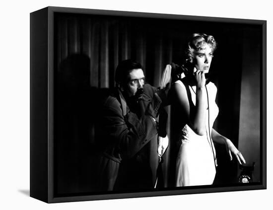 Dial M For Murder, Anthony Dawson, Grace Kelly, 1954-null-Framed Stretched Canvas