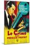 Dial M For Murder, French Movie Poster, 1954-null-Mounted Art Print