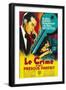Dial M For Murder, French Movie Poster, 1954-null-Framed Art Print