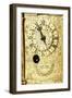 Dial of Gilt Brass Balance Clock-null-Framed Giclee Print