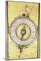 Dial of Gilt Bronze Clock with Large Bronze Bell-null-Mounted Giclee Print