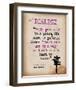 Dialect - Featuring Quote from John Steinbeck`s The Grapes of Wrath - Literary Terms 2-Chris Rice-Framed Art Print