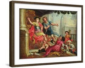 Dialectic (Oil on Canvas)-Cornelius I Schut-Framed Giclee Print